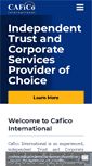 Mobile Screenshot of caficointernational.com